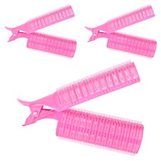 JBCO. 豐盈蓬鬆髮捲, 粉紅色, 3個