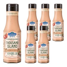 폰타나 사우전 아일랜드 드레싱, 250g, 6개