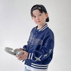 BerryCloset 三星 棒球外套 男童 兒童 小學生 青少年 防風外套