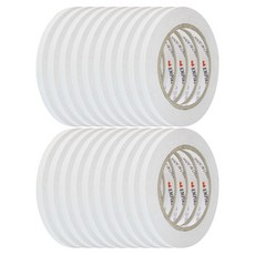 EMPIRE 雙面膠帶 7mm x 30m, 白色半透明, 20入