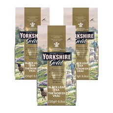 TAYLORS of HARROGATE 約克夏金牌紅茶, 250g, 1包, 3包