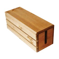 루미아 원목 멀티 매직박스, 1개, 브라운