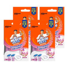 Mr Muscle 威猛先生 潔廁清香凍, 76g, 4盒