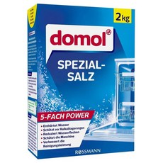 domol 多麗 水垢掰掰洗碗機軟化鹽, 2kg, 1盒