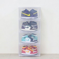 IRIS OHYAMA 展示收納鞋盒 DSB-290, 4個