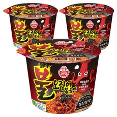 OTOKI 不倒翁 辣味魷魚炒麵 碗裝 110g, 3個