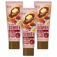 Bokumjari 不沾手軟管紅豆奶油醬, 120g, 3條