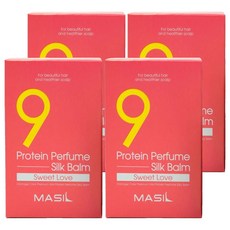 MASIL 9肽護髮香氛護髮素 染燙版 Protein Perfume Silk Balm, 180ml, 4盒