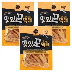 강고집 맛있꾼 먹태 허니버터맛, 30g, 3개