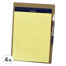 OXFORD 클러치 보드 A4 + 리필패드 세트, 랜덤 발송, 4세트