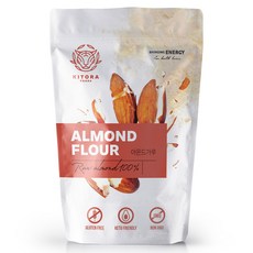 Kitora Foods 無麩質杏仁粉, 1kg, 1包