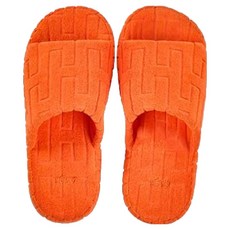 Teto 素色舒適居家拖鞋, 1個, 橘色