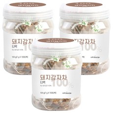 wooriga 焙炒菊芋茶, 1g, 100個, 3罐