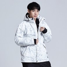 LACIELO LAZ-813-CAMOIVORY 中性滑雪板套裝跳線夾克滑雪/板套裝