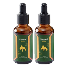 GREEN GOLD 台灣綠金 頂級巴西綠蜂膠滴劑, 天然蜂膠, 30ml, 2瓶