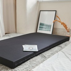 BEARBED 熊棉 吸濕排汗記憶床墊, 188 x 90cm, 10cm, 黑色