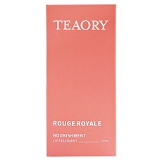 TEAORY 一日茶道 茶萃潤唇精華, 10ml, 皇家胭脂, 1盒, 1組