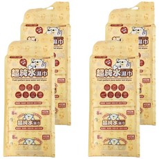 BENI BEAR 邦尼熊 超純水濕紙巾 8張 溫和不刺激 寶寶適用, 8包, 4袋