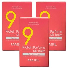 MASIL 9肽護髮香氛護髮素 染燙版 Protein Perfume Silk Balm, 180ml, 3盒