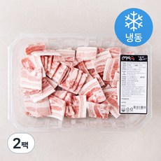 모아미트 보리먹인 복고 삼겹살 (냉동), 800g, 2팩