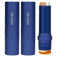 GRAFEN 男士粉底遮瑕棒 13g, 2支, 23 Beige