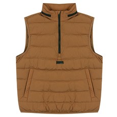 男款半拉鍊鵝絨高爾夫背心 VMDWN901