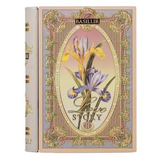 BASILUR 錫蘭茶 鐵罐 Love Story 2 紅茶, 100g, 1個, 1個