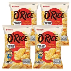 ORION 好麗友 O'RICE米餅 起司馬鈴薯口味, 86.4g, 4袋