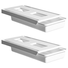 ATOSO 滑動式隱藏收納盒 TYPE1 S, 單一顏色, 2個