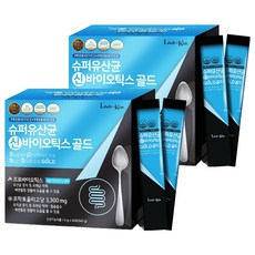 루이스킴 슈퍼유산균 신바이오틱스 골드 60p, 360g, 2개