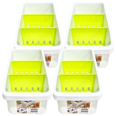 KEYWAY 聯府 比美收納盒 附隔板 大, P2-0156, 4個