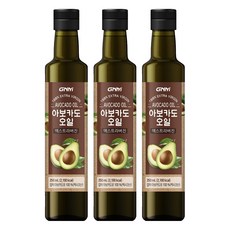GNM 特級初榨酪梨油, 250ml, 3瓶