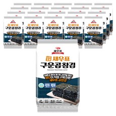 새우표 완도 구운 곱창 도시락김, 15g, 21개