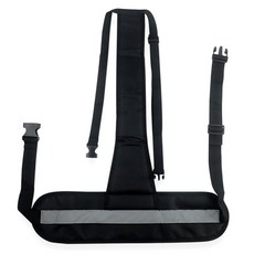 Dr.Pelis J 輪椅輔助帶 安全帶 黑色, 單一商品, 1個