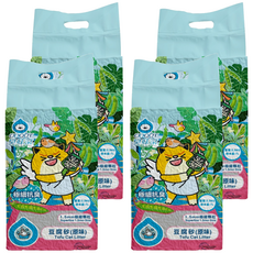 臭味滾 ODOUT 極細顆粒抗臭豆腐貓砂 1.5mm, 原味, 2.8kg, 4袋