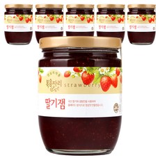 복음자리 딸기잼, 380g, 6개