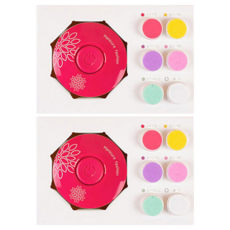 오래 유아용 전동 손톱깍기, 레드, 2개