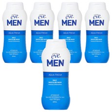 썸머스이브 맨 아쿠아 프레쉬 데일리 머스큘린 워시, 5개, 237ml
