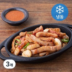 청춘불판 초벌납작막창(냉동), 300g, 3개