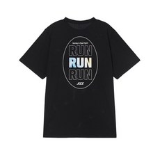 JILLSTUART 男士印花拼色短袖T恤 JMTS1B412