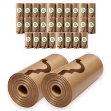 피코버스 강아지 커피 향기 풉백 배변봉투, 브라운, 40개, 15개입