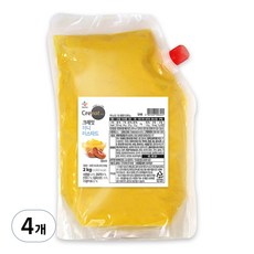 크레잇 허니머스타드 드레싱, 4개, 2kg