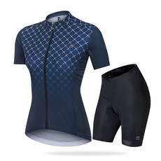 NUCKLIY BikeLab 女式 Pro Line 短袖上下套裝 NFSJS003
