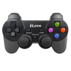 iLeco 無線雙震動遊戲手把 WJP-8 適用於 Win 10 / Android系統, 1個