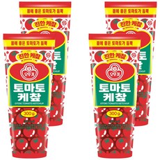 오뚜기 토마토 케챂, 300g, 4개