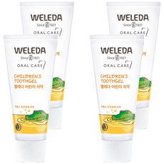 Weleda兒童牙膏, 50毫升, 4個