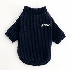 daysoy 寵物華夫格柔軟衣服, 1個, 02海軍