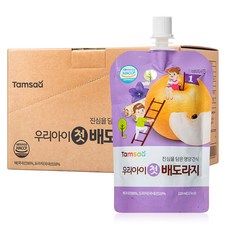 탐사 우리아이 첫 배도라지 음료 110ml, 20개