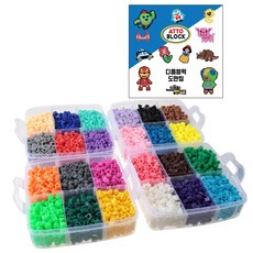 ATTO BLOCK Deform 積木 24色 4800片, 混和顏色, 1組