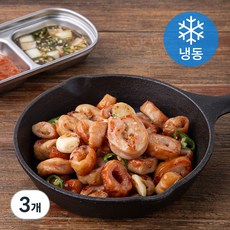 청춘불판 동글 초벌 막창 (냉동), 3개, 400g